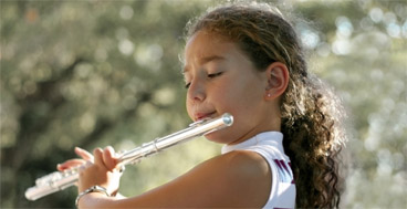 flute student